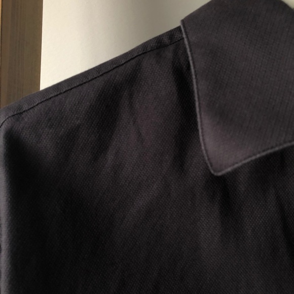 SALE HORST Men Black Shirt Cotton SZ 16.5 XL - Picture 8 of 8